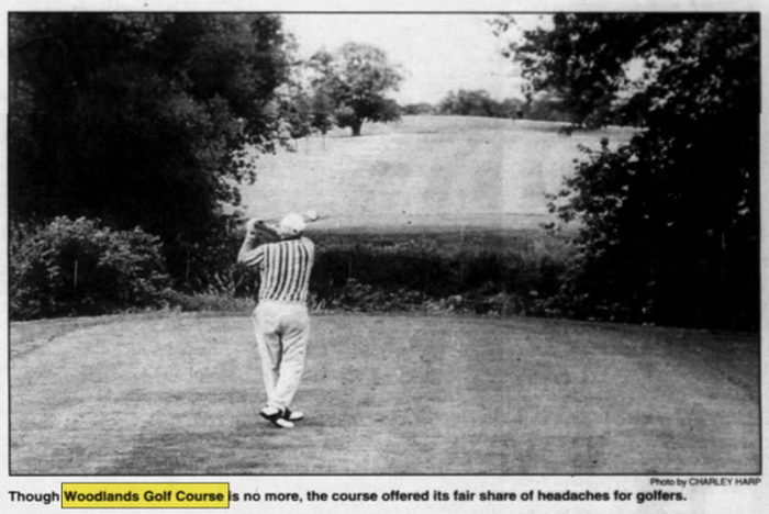 Woodlands Golf Course - Apr 19 2000 Article